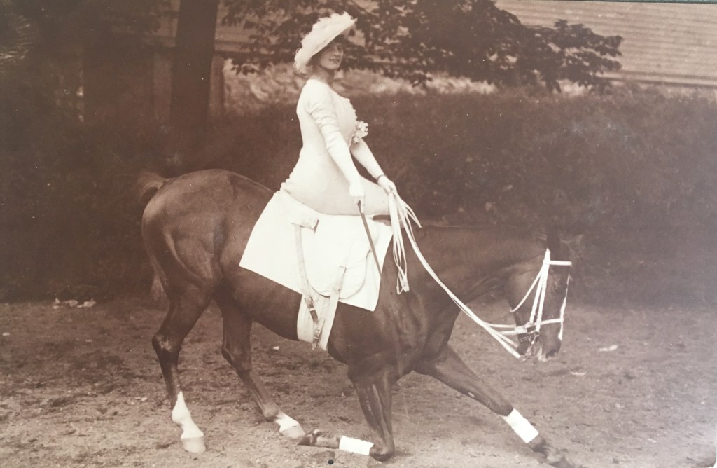 Othelia Orlando, circus artist, in 1914.